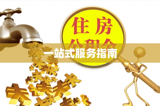 银州一站式服务指南