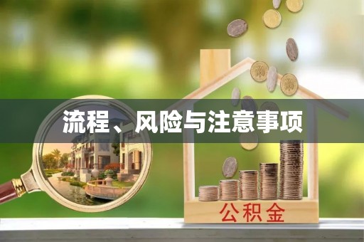 银州流程、风险与注意事项